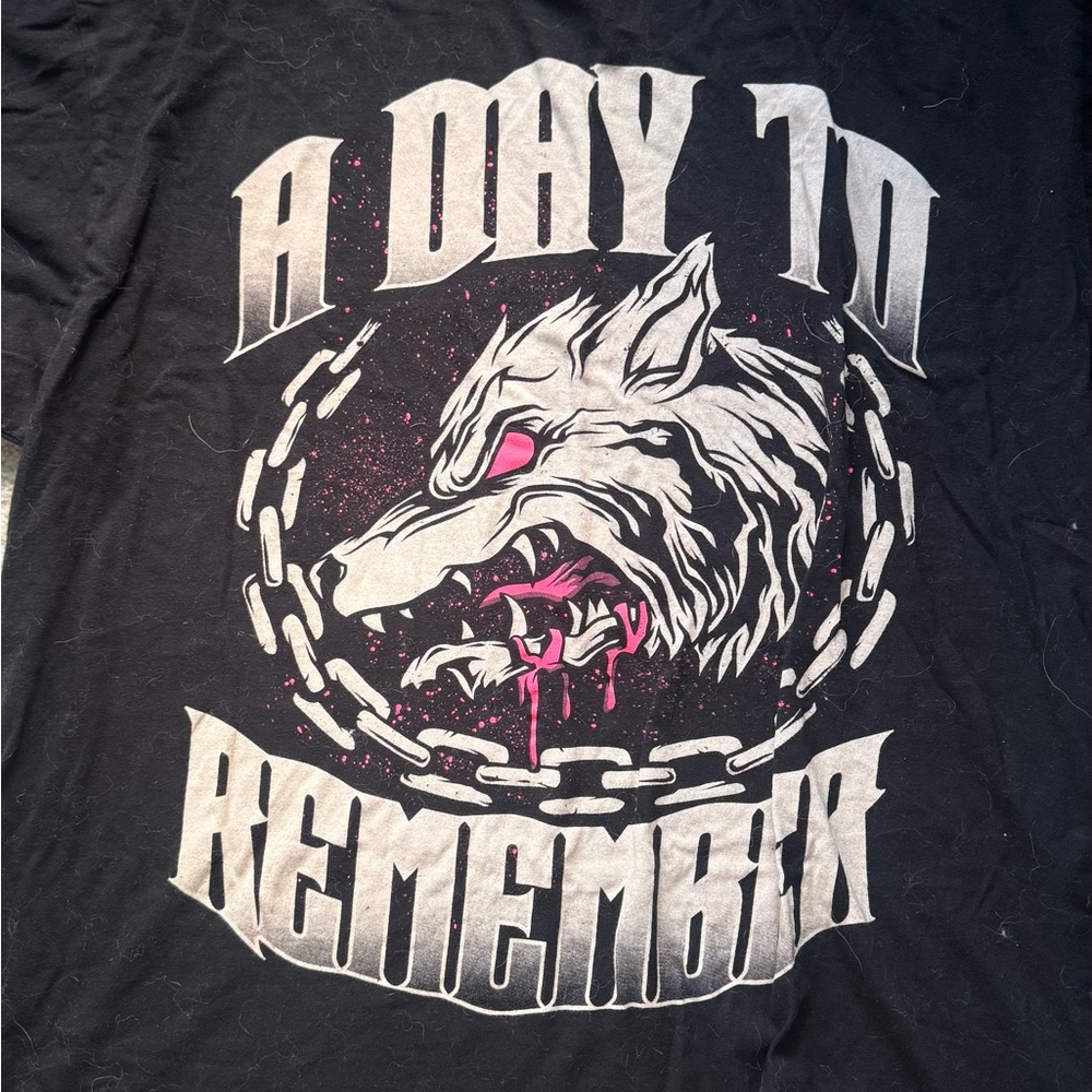 A Day to Remember Black Graphic T-Shirt